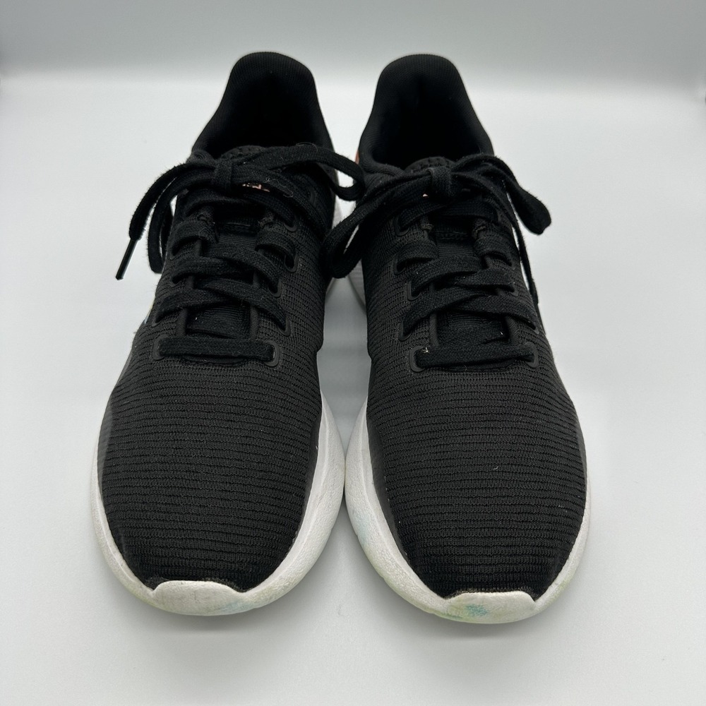 Adidas IY3001 Shoes Womens Size 9‎ Black Floral Mesh Running Sneakers Athletic